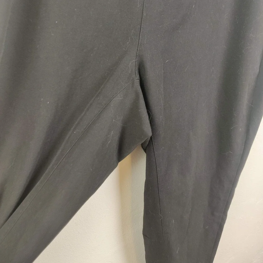 FIGS Tansen Jogger Pants Mens XL Black Elastic Waist Drawstring Scrub Athleisure
